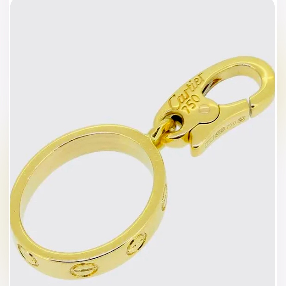 Cartier yellow gold LOVE charm